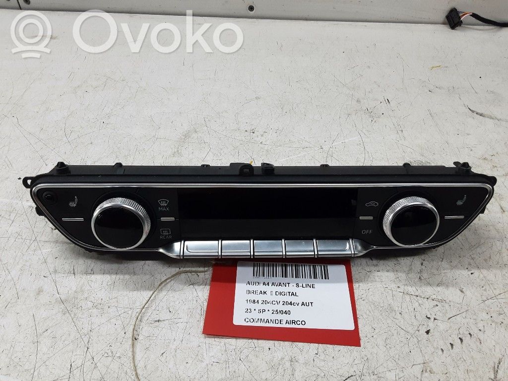 Audi A4 S4 B9 Panel klimatyzacji 
