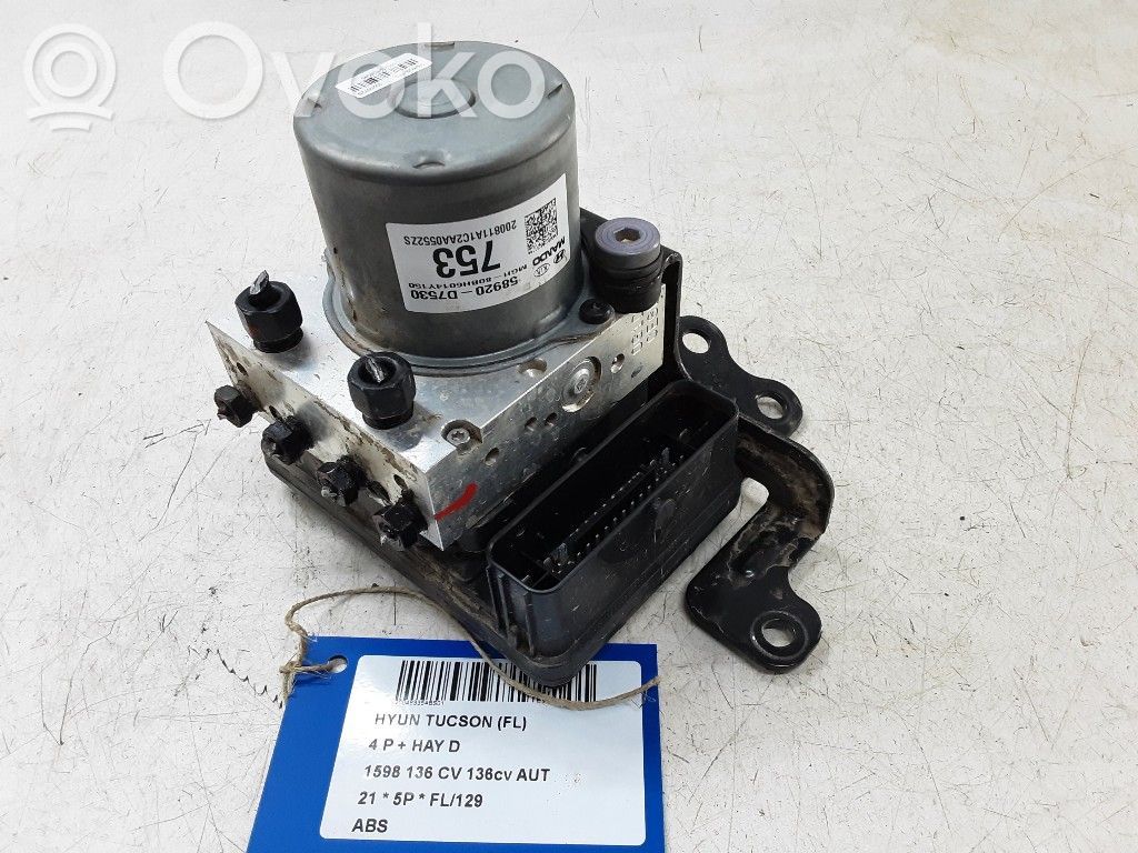 Bomba de ABS   58920D7530,58920D7530