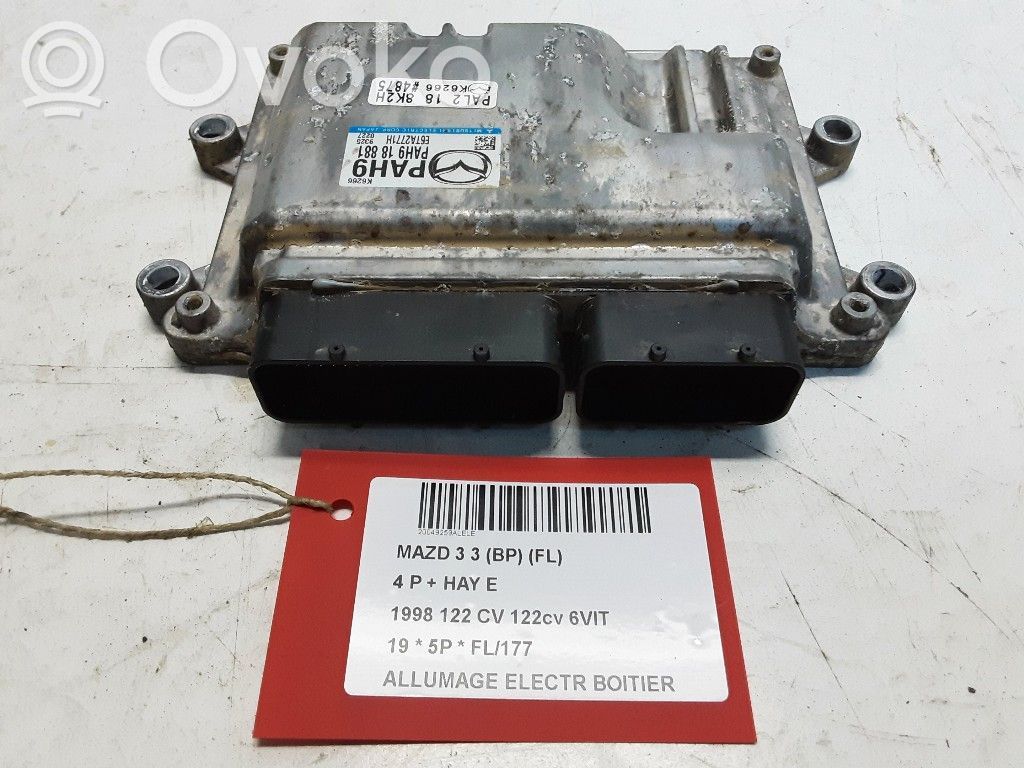 Mazda 3 Ignition amplifier control unit 