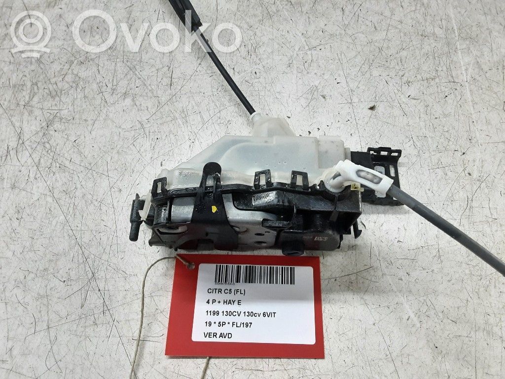 Citroen C5 Aircross Serrure de porte avant 