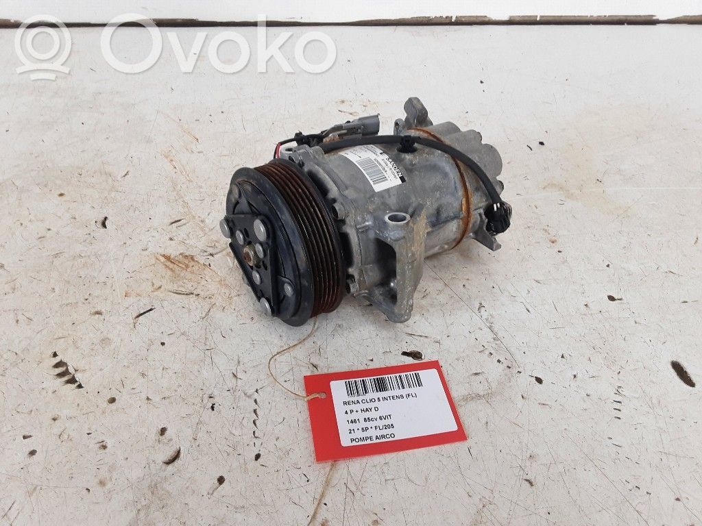 Renault Clio V Klimakompressor Pumpe 