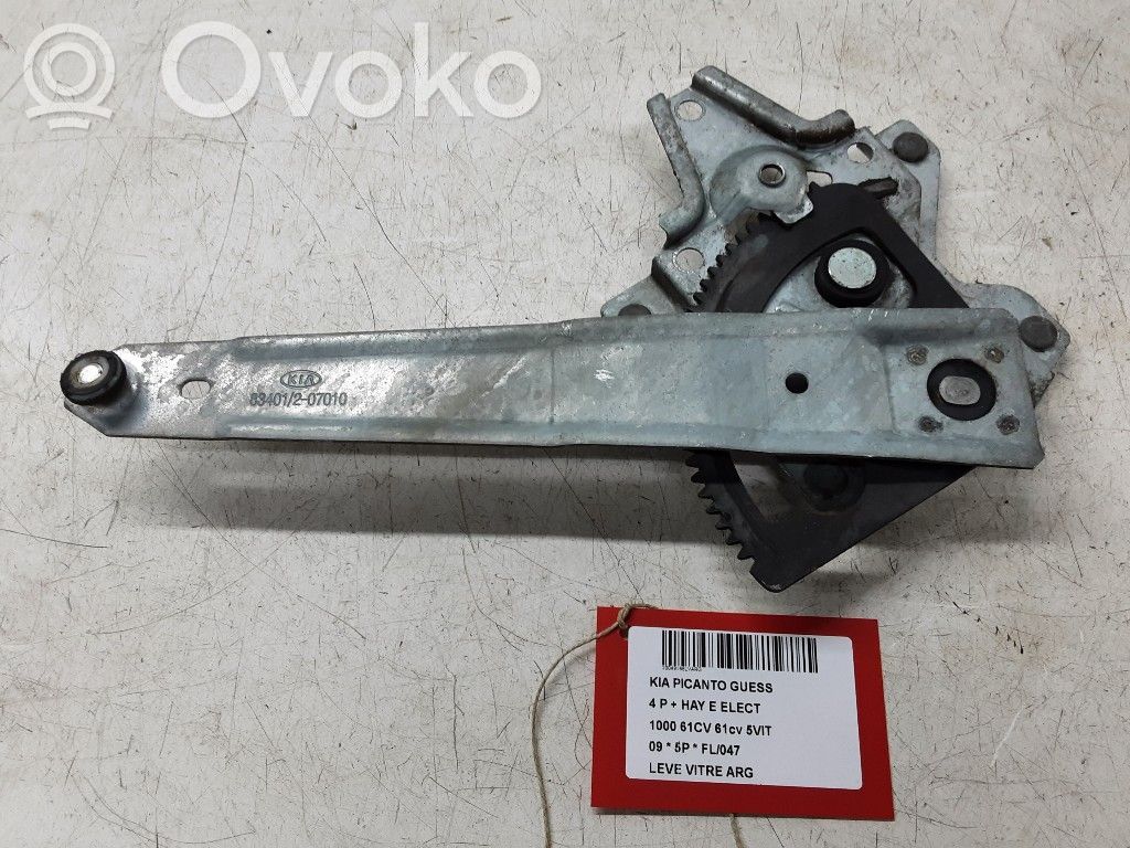 KIA Picanto Ręczny podnośnik szyby drzwi tylnych 