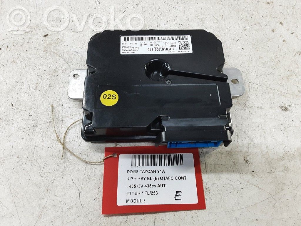 Porsche Taycan 9J1 Autres unités de commande / modules 