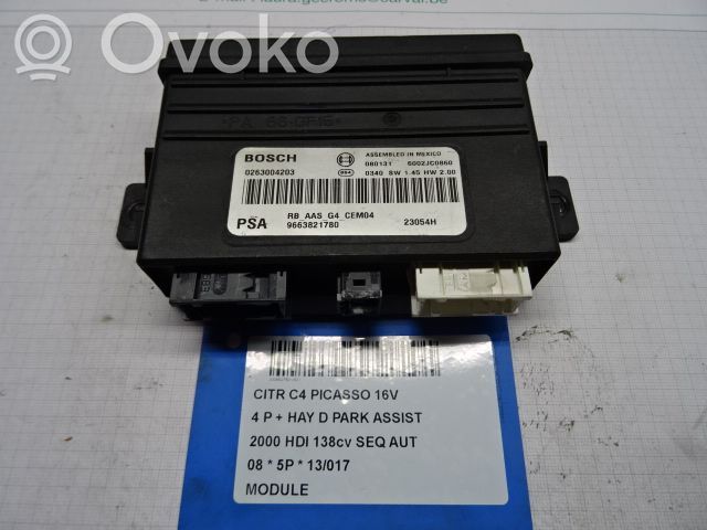 Other control units/modules   9663821780,9663821780