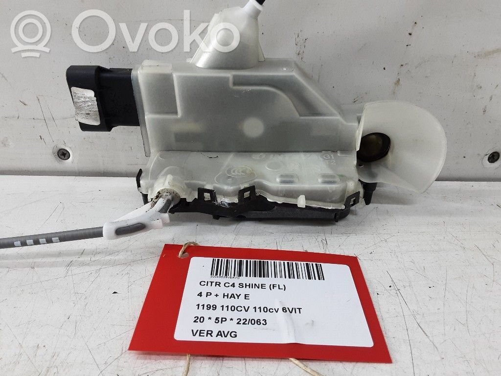 Citroen C4 Cactus Front door lock 