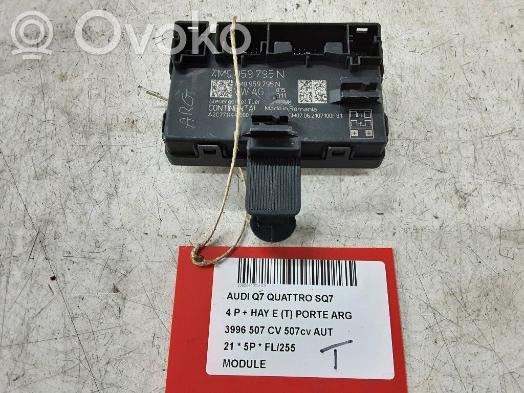 Citu veidu vadības bloki / moduļi   4M0959795N,4M0959795N