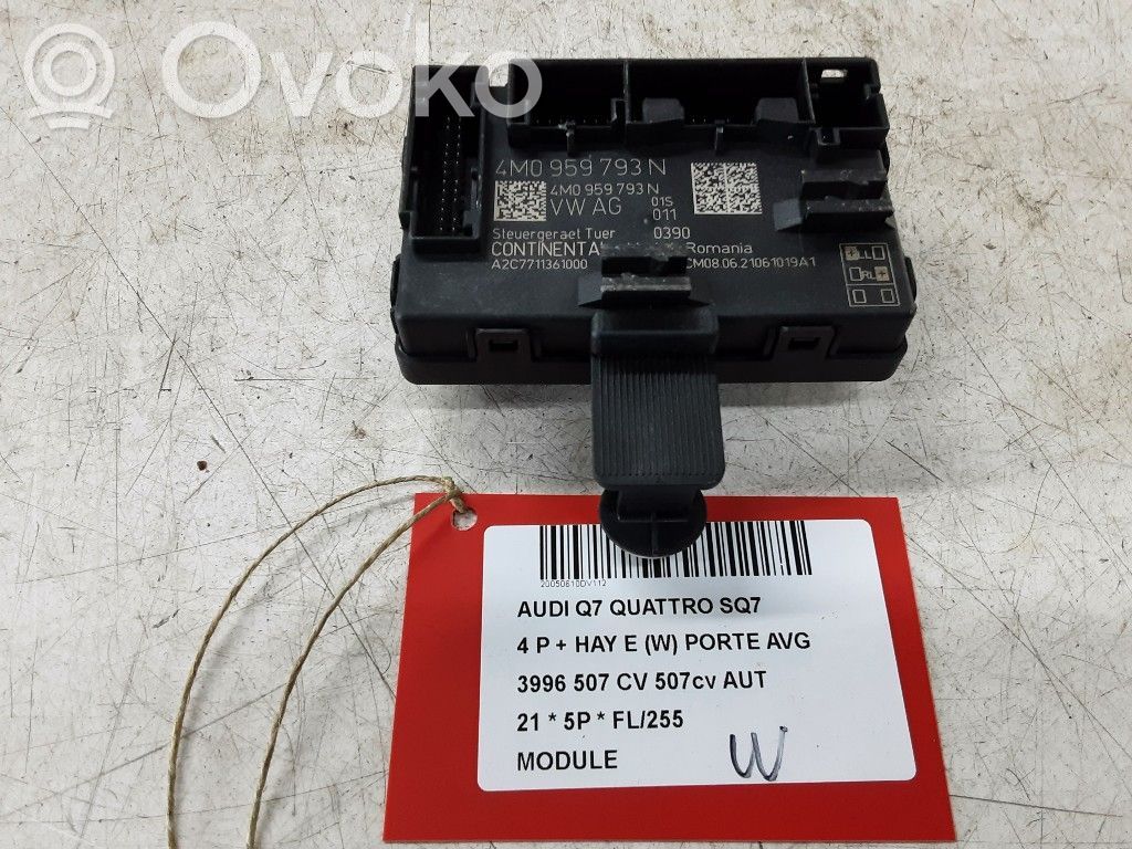 Other control units/modules   4M0959793N,4M0959793N