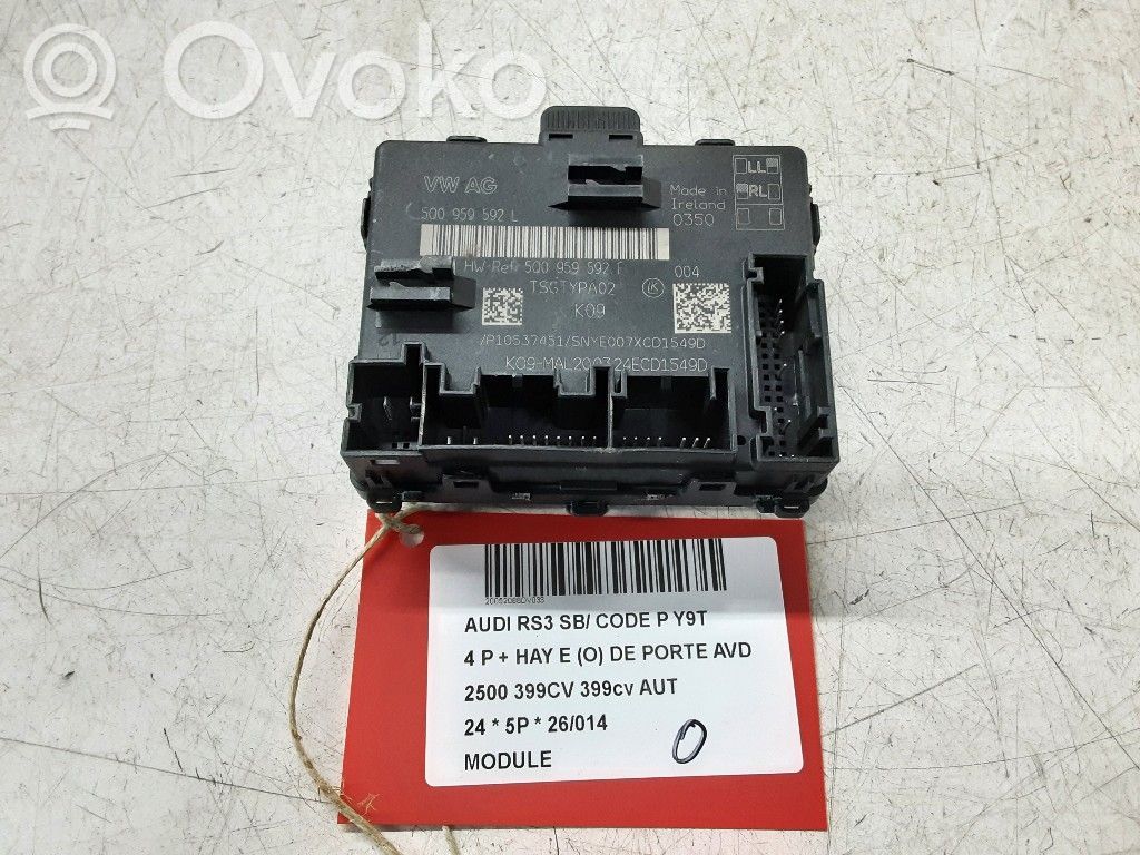 Other control units/modules   5Q0959592F,5Q0959592F
