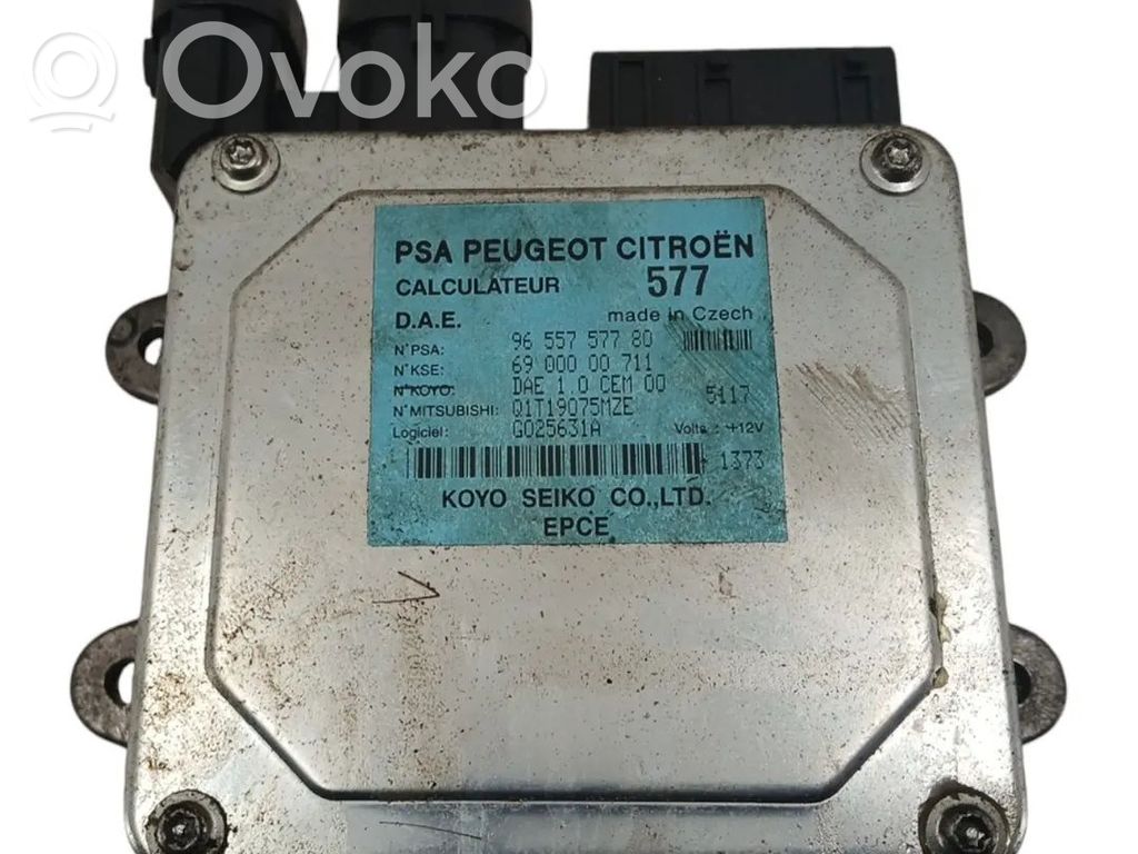 Ohjaustehostimen ohjainlaite/moduuli   9655757780
