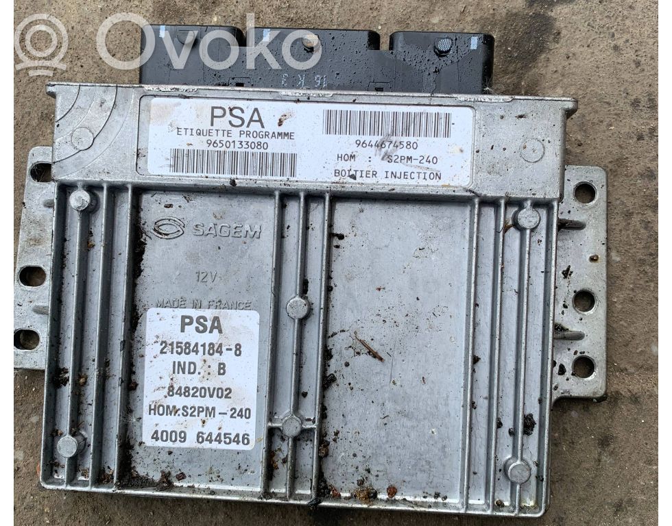 Citroen C5 Engine control unit/module 