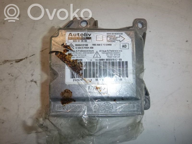 Airbag control unit/module   9666412180,9666412180