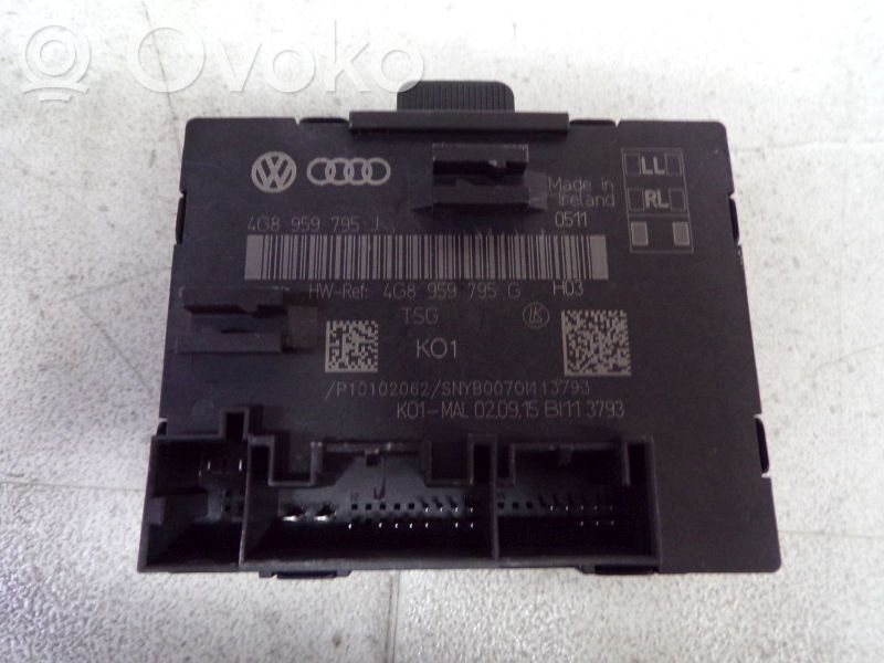 Unitate/modul de comandă închidere centralizată   4G8959795G,4G8959795G