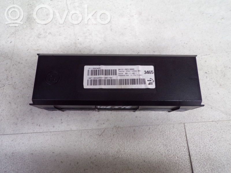 Unidad de control climatización   13583465,13583465