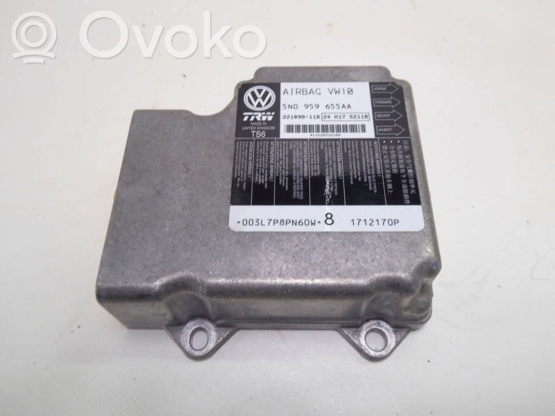 Unidad de control/módulo del Airbag   5N0959655AA,5N0959655AA