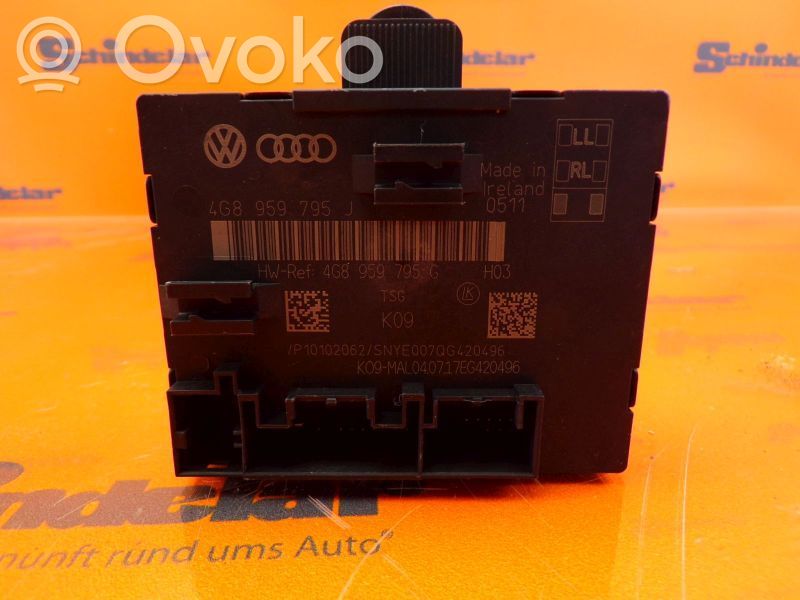 Door central lock control unit/module   4G8959795J,4G8959795J