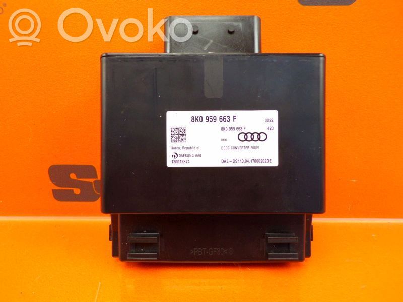 Autres unités de commande / modules   8K0959663F,8K0959663F