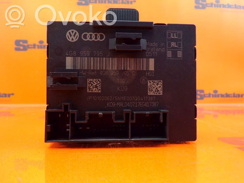 Unitate/modul de comandă închidere centralizată   4G8959795J,4G8959795J