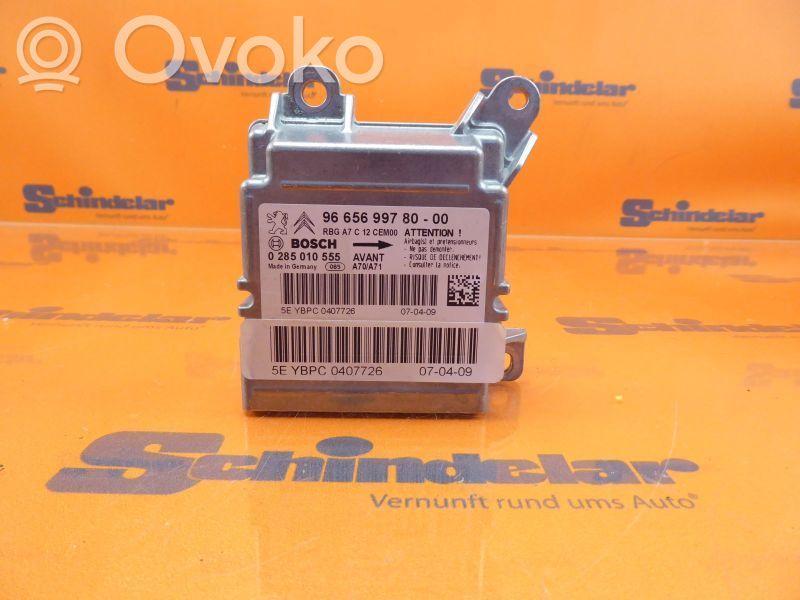 Airbag control unit/module   9665699780,9665699780