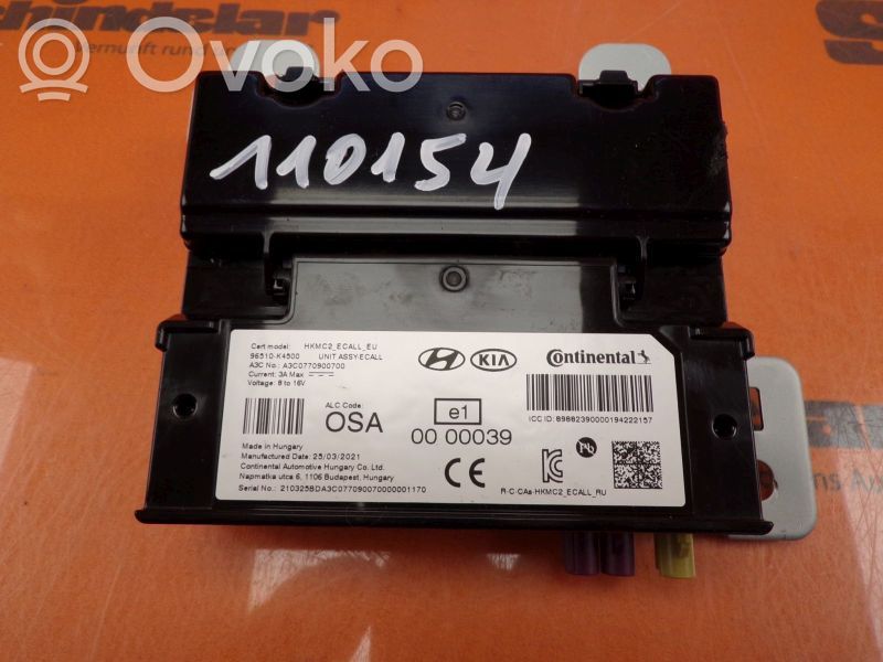 Other control units/modules   96510K4500,96510K4500