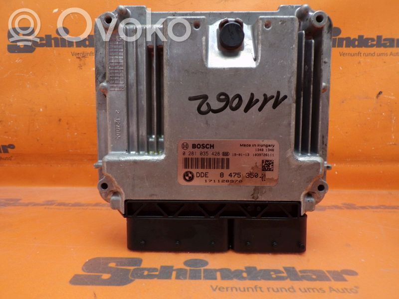 BMW 1 F20 F21 Engine control unit/module 