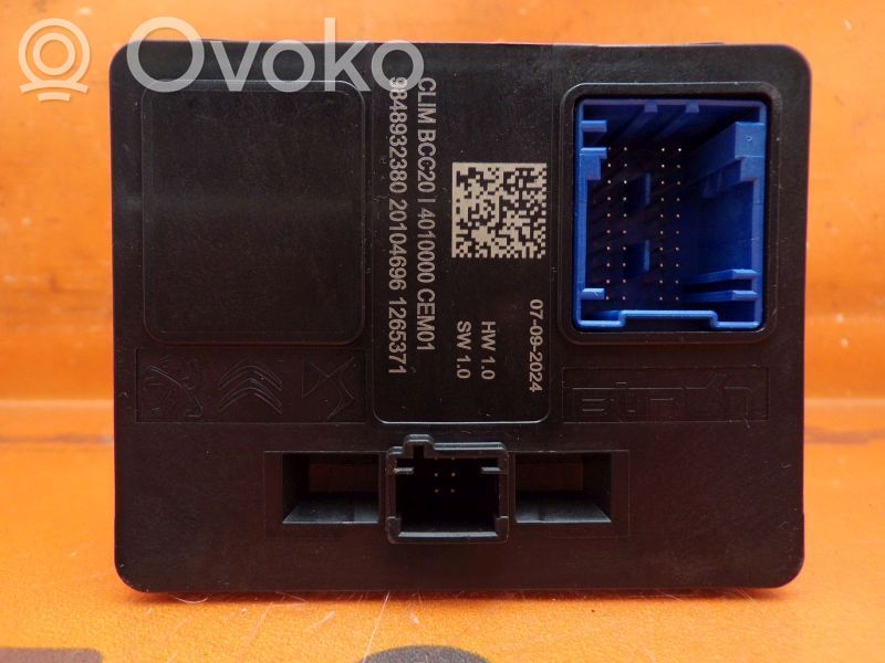 Opel Corsa F Unitate control climatizare 