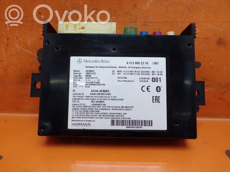 Alte unități/module de control   A2139002210,A2139002210