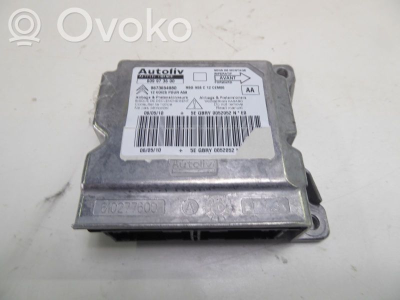 Unidad de control/módulo del Airbag   609973600,9673654980,609973600,9673654980
