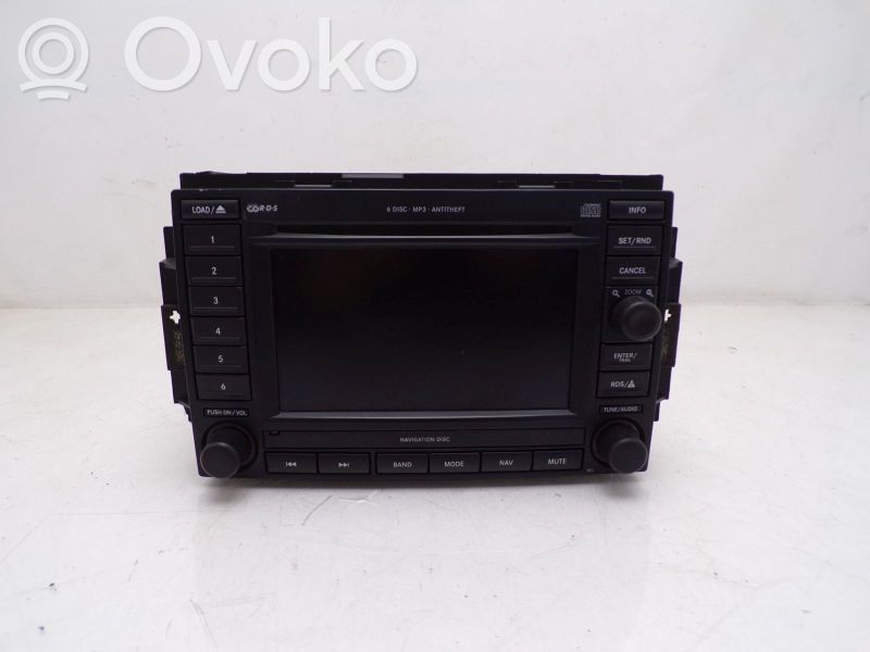 Jeep Grand Cherokee (WK) Unité principale radio / CD / DVD / GPS
