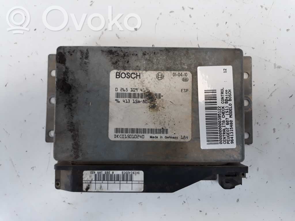 Sterownik / Moduł centralnego zamka   9641315480,9641315480,026510943