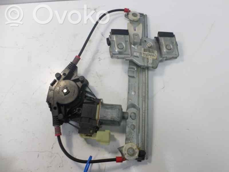 Ford Fiesta Mechanizm podnoszenia szyby tylnej bez silnika 