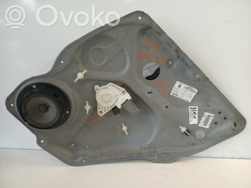 Mercedes-Benz A W169 Alzacristalli della portiera posteriore con motorino 