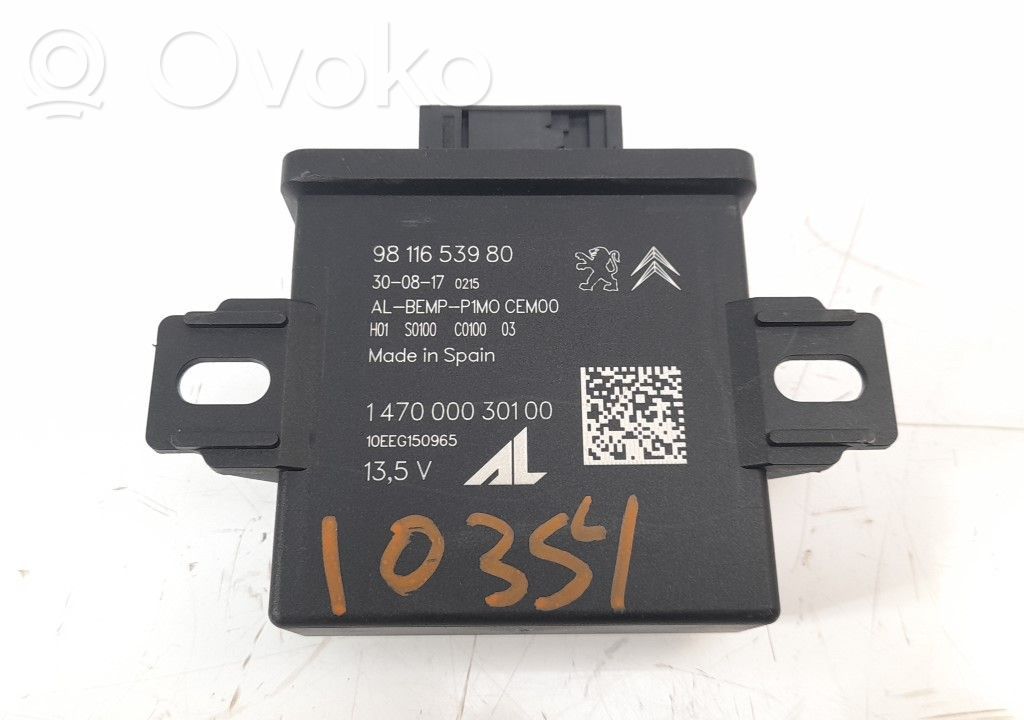 Unité de commande / module Xénon   9811653980,9811653980