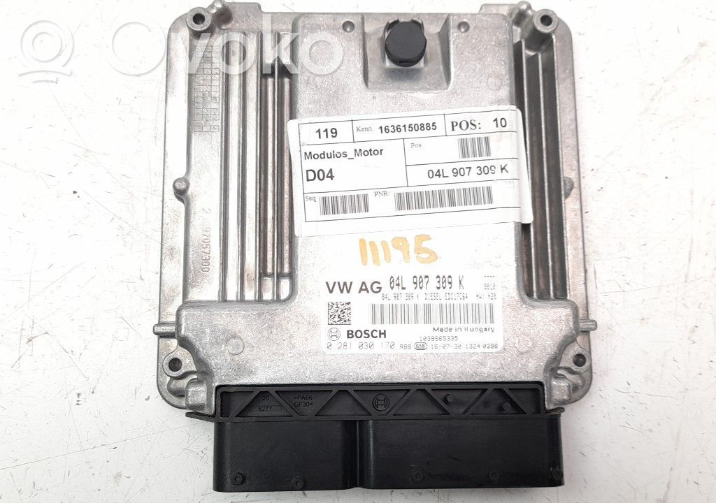 Engine control unit/module   4L907309K