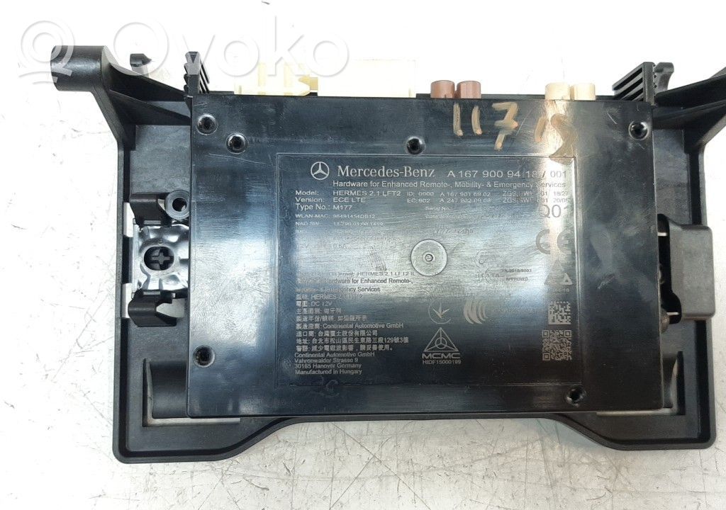 Mercedes-Benz C W205 Altre centraline/moduli