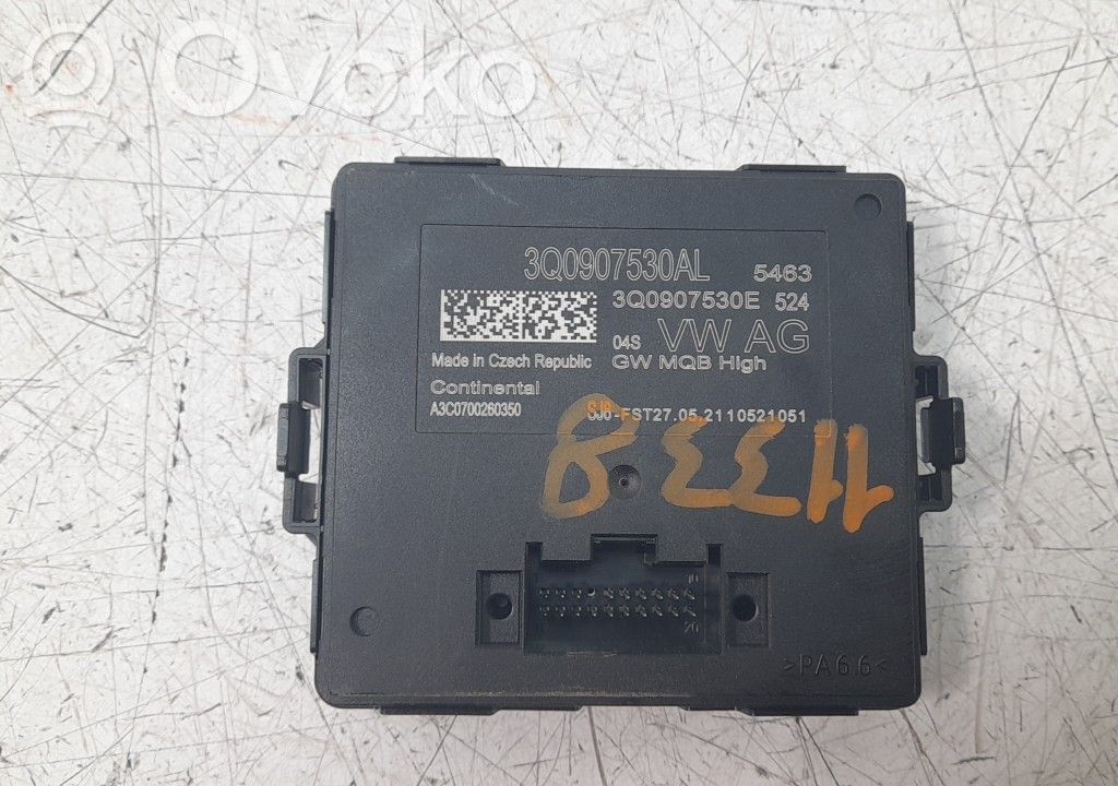 Autres unités de commande / modules   3Q0907530AL