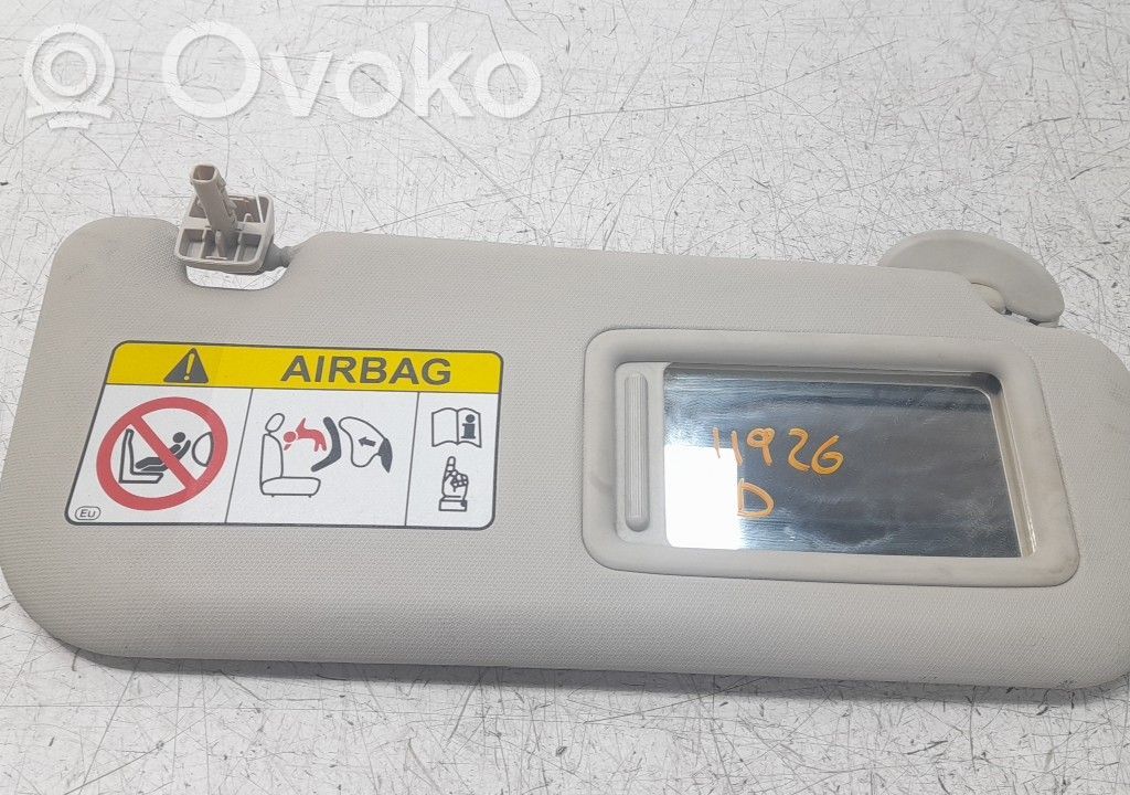 Toyota Corolla E160 E170 Sun visor 