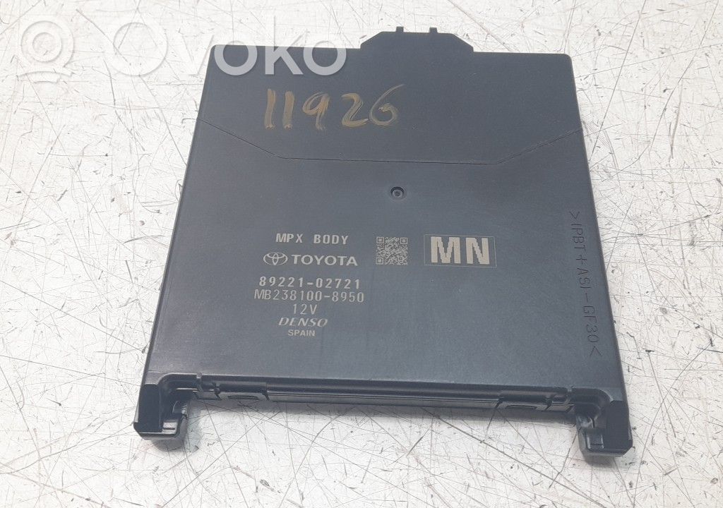 Toyota Corolla E160 E170 Other control units/modules 