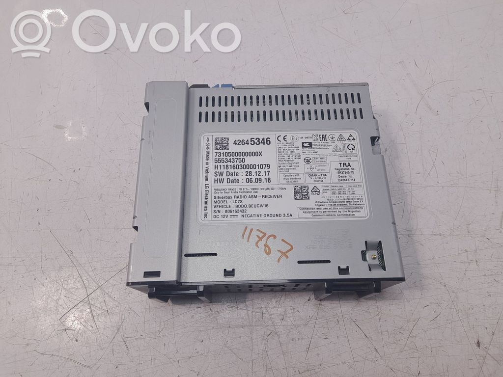 Opel Astra K Unitate control sunet HiFi Audio 