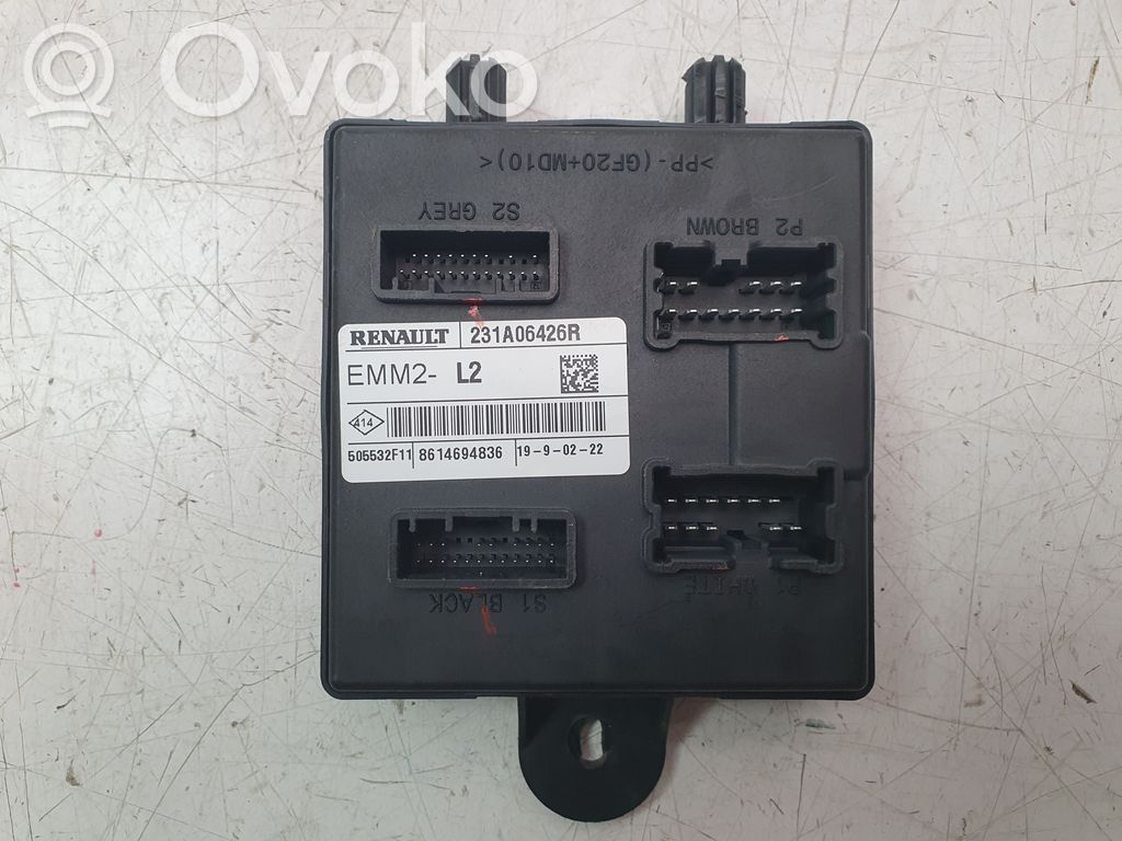 Otras unidades de control/módulos   231A06426R,8614694836