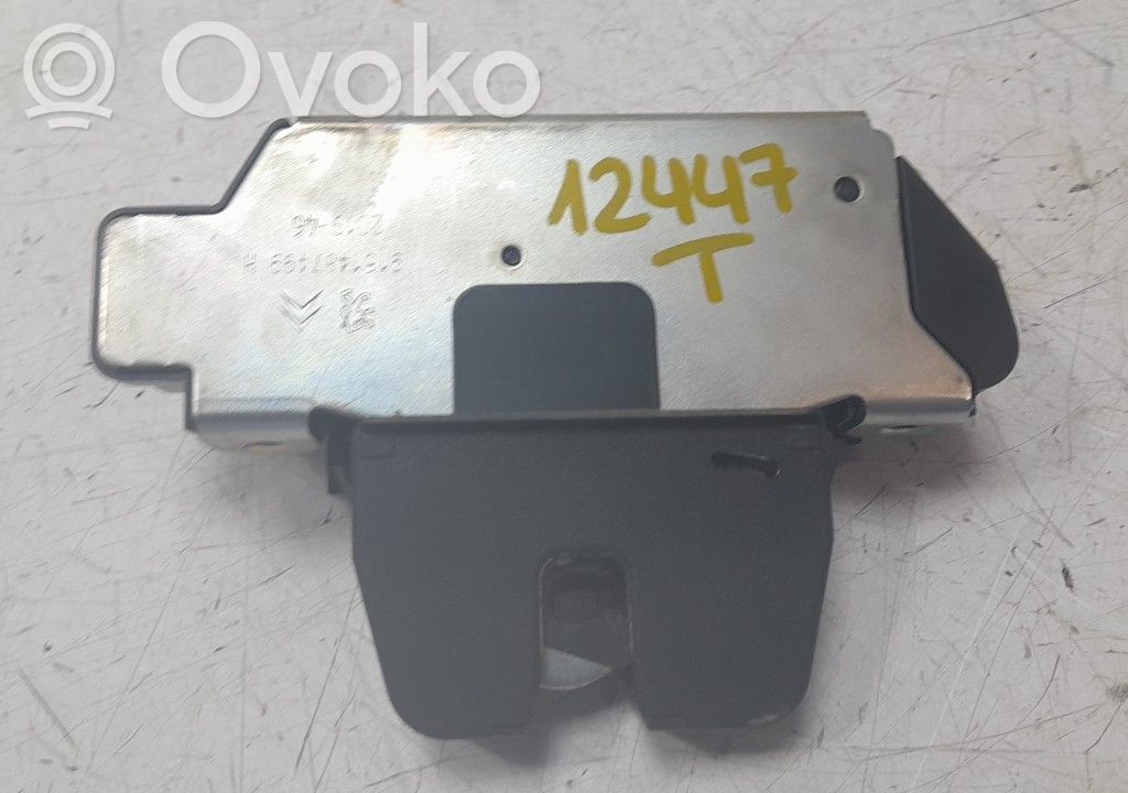 Tailgate lock latch   9677220380,EZCCT090