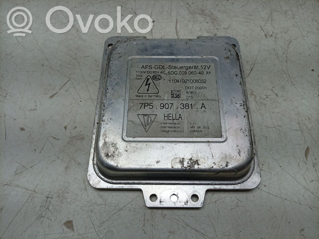 Porsche Cayenne (92A) Unité de commande / module Xénon 