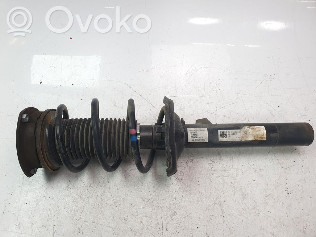 Volkswagen Golf SportWagen Amortyzator osi przedniej ze sprężyną 