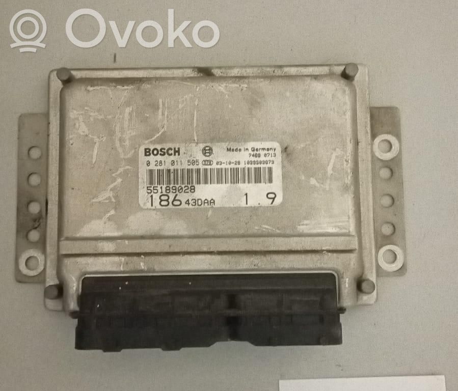 Fiat Multipla Unitate/modul de control motor 