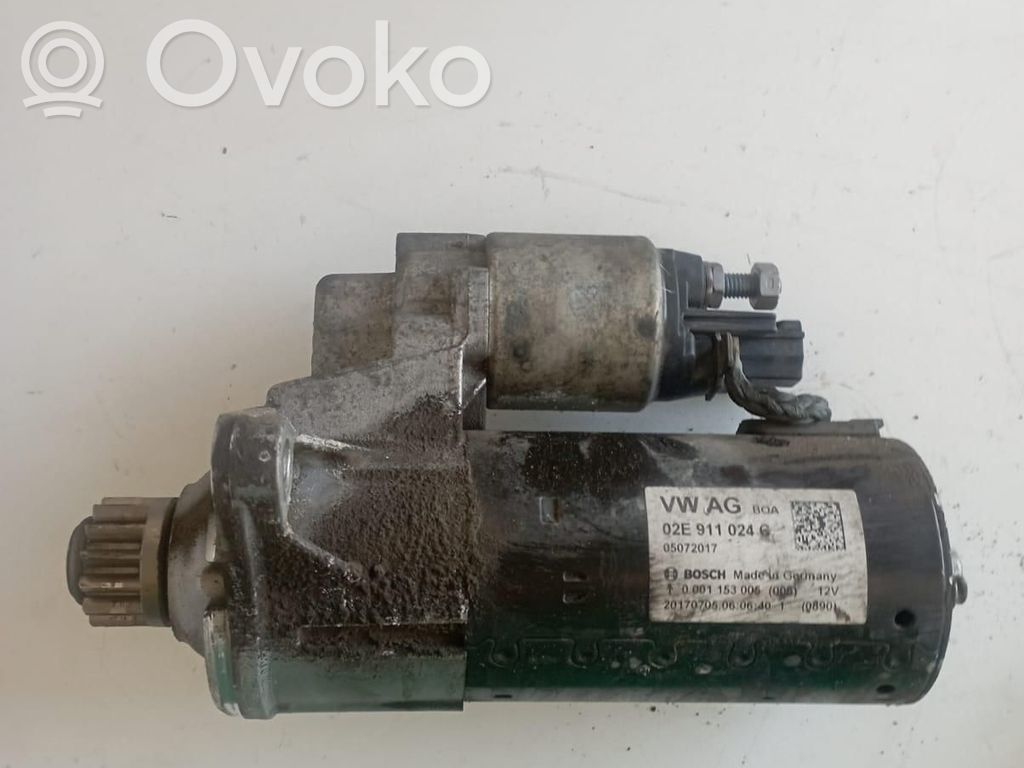 Motor de arranque   02E911024CX,02E911024CX,02E911024G,DFT