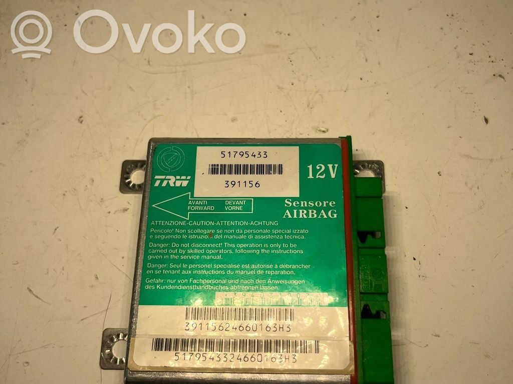 Fiat Grande Punto Sterownik / Moduł Airbag 