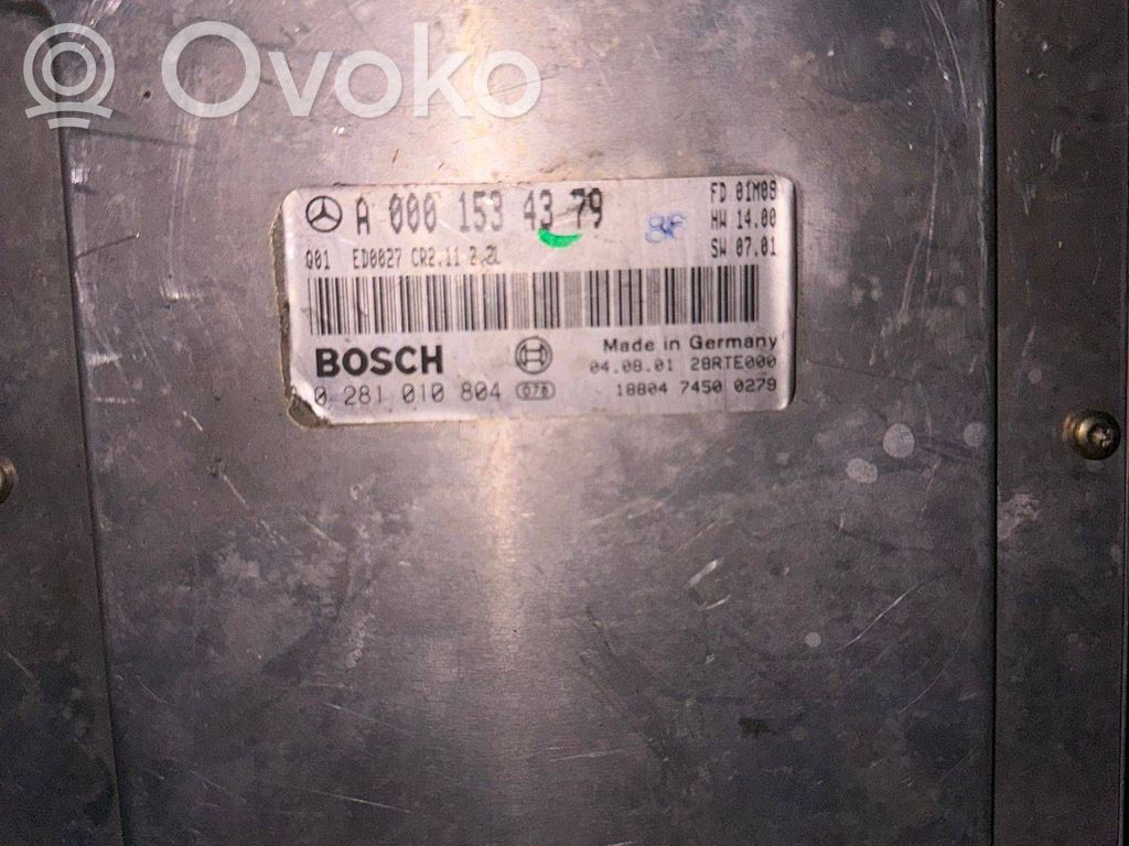 Mercedes-Benz E W210 Sterownik / Moduł ECU 