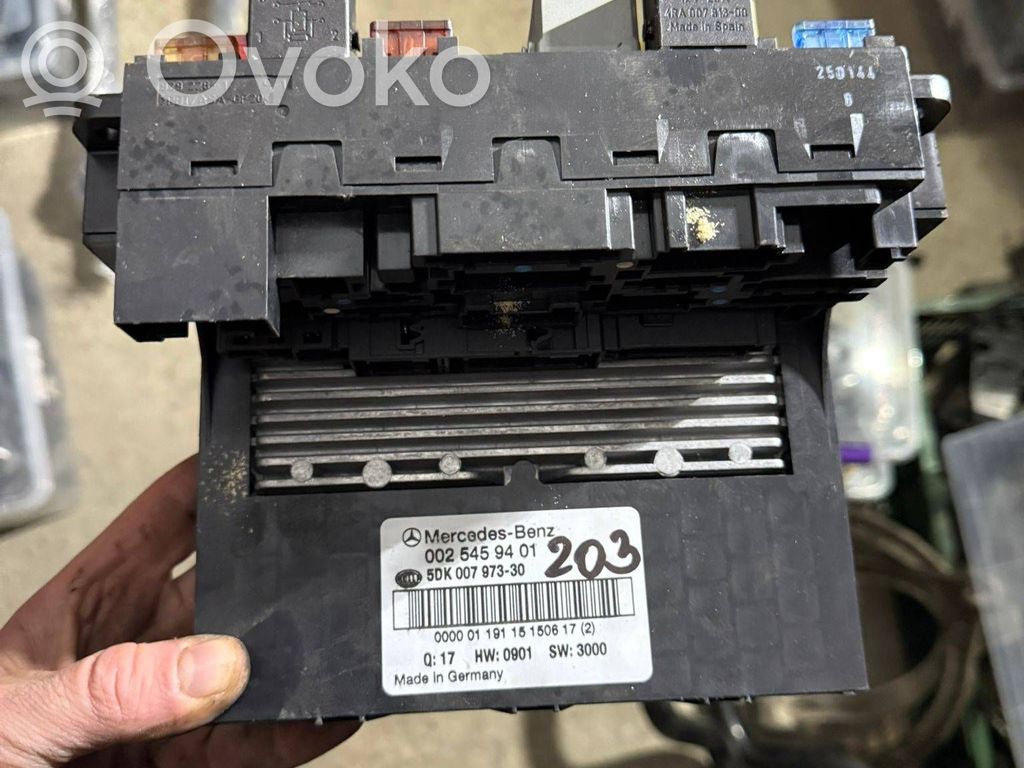 Mercedes-Benz C W203 Set cutie siguranțe 