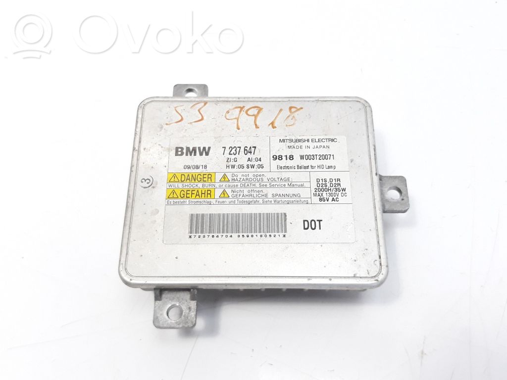 Unité de commande / module Xénon   63117237647,MOD8609,W003T20071
