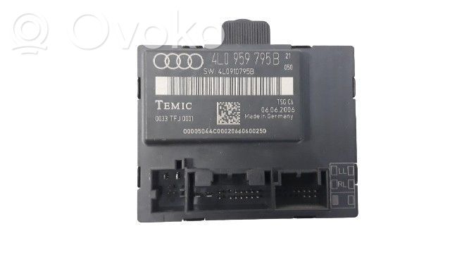 Audi Q7 4L Mukavuusmoduuli 
