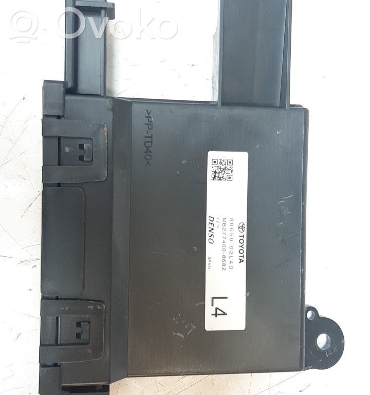 Other control units/modules   8865002L40